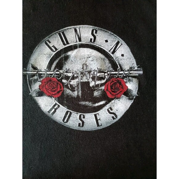 Guns N Roses Tour T-Shirt Men's XXL Black Short Sleeve - Picture 2 of 7
